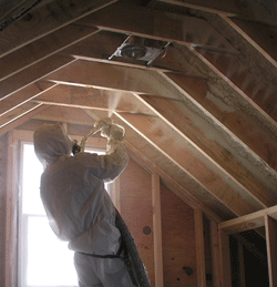 Pierre SD attic spray foam insulation