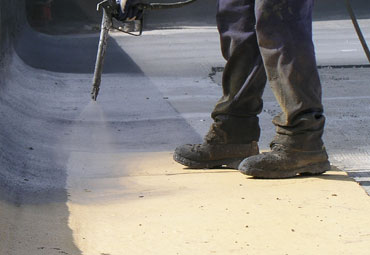 coating systems over Pierre spray foam roof systems